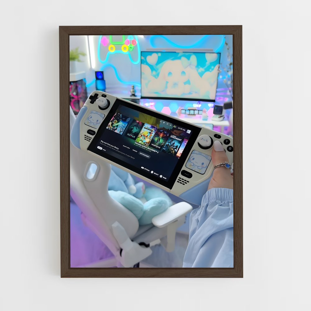 Poster Steam de deck – affiche Consoles (vue 5)